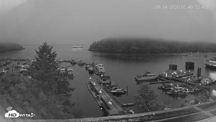 Friday Harbor - San Juan Island Live Webcam - Aug 14, 2026, 5:41am PDT
