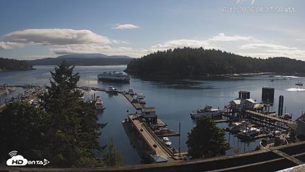 Friday Harbor - San Juan Island Live Webcam - Jun 12, 2026, 8:29am PDT