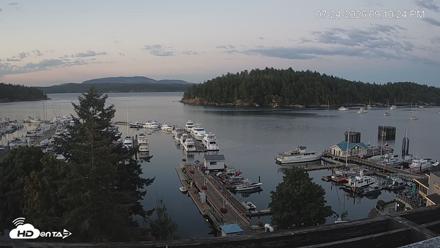 Friday Harbor - San Juan Island Live Webcam - Jul 24, 2026, 9:11pm PDT