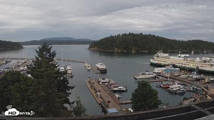 Friday Harbor - San Juan Island Live Webcam - Jun 15, 2026, 9:23pm PDT