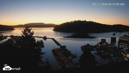 Friday Harbor - San Juan Island Live Webcam - Jun 11, 2026, 4:30am PDT