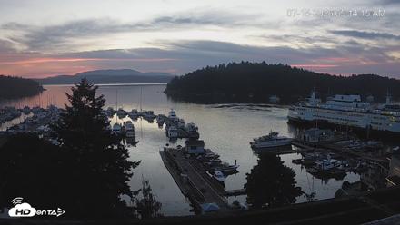 Friday Harbor - San Juan Island Live Webcam - Jul 15, 2026, 5:15am PDT