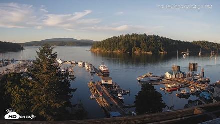 Friday Harbor - San Juan Island Live Webcam - Jun 18, 2026, 8:35pm PDT