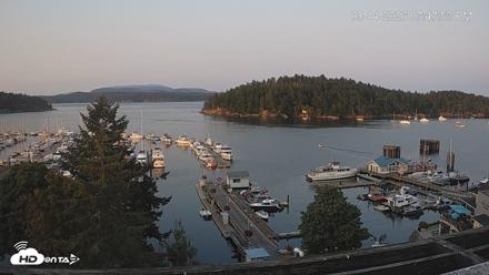 Friday Harbor - San Juan Island Live Webcam - Aug 14, 2026, 7:48pm PDT