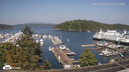 Friday Harbor - San Juan Island Live Webcam - Aug 7, 2026, 4:23pm PDT
