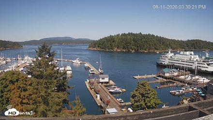 Friday Harbor - San Juan Island Live Webcam - Aug 11, 2026, 3:31pm PDT