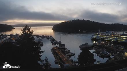 Friday Harbor - San Juan Island Live Webcam - Aug 10, 2026, 5:31am PDT