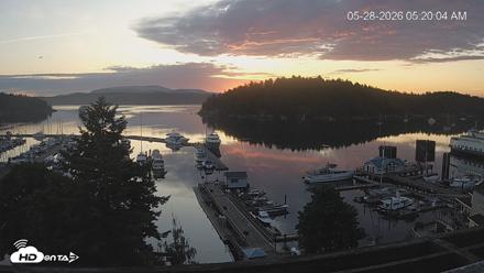 Friday Harbor - San Juan Island Live Webcam - May 28, 2026, 5:20am PDT