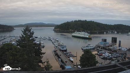 Friday Harbor - San Juan Island Live Webcam - Jul 11, 2026, 5:48am PDT