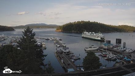 Friday Harbor - San Juan Island Live Webcam - Aug 2, 2026, 6:21pm PDT