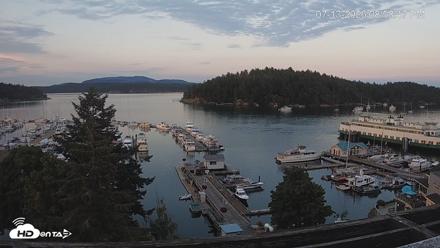 Friday Harbor - San Juan Island Live Webcam - Jul 13, 2026, 8:59pm PDT
