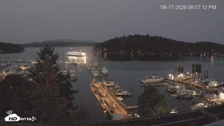Friday Harbor - San Juan Island Live Webcam - Aug 17, 2026, 8:58pm PDT