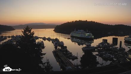Friday Harbor - San Juan Island Live Webcam - Jul 22, 2026, 5:08am PDT