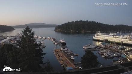 Friday Harbor - San Juan Island Live Webcam - Jun 20, 2026, 9:47pm PDT