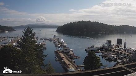 Friday Harbor - San Juan Island Live Webcam - Aug 2, 2026, 9:10am PDT