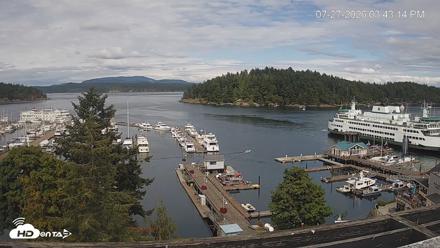 Friday Harbor - San Juan Island Live Webcam - Jul 27, 2026, 3:43pm PDT