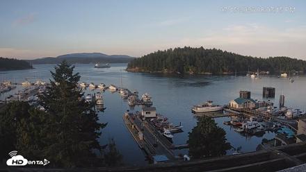 Friday Harbor - San Juan Island Live Webcam - Jul 15, 2026, 8:07pm PDT