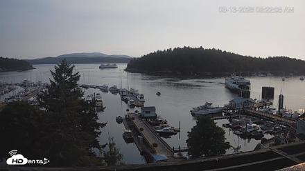 Friday Harbor - San Juan Island Live Webcam - Aug 13, 2026, 8:22am PDT