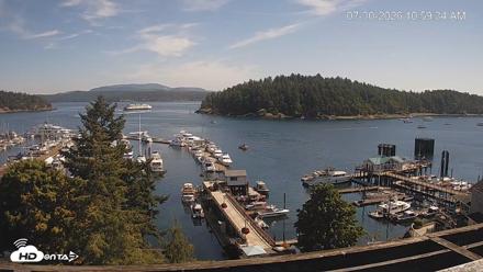 Friday Harbor - San Juan Island Live Webcam - Jul 30, 2026, 11:00am PDT