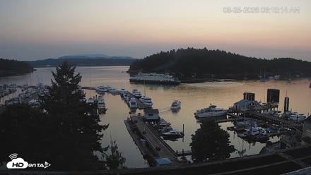 Friday Harbor - San Juan Island Live Webcam - Aug 25, 2026, 6:11am PDT