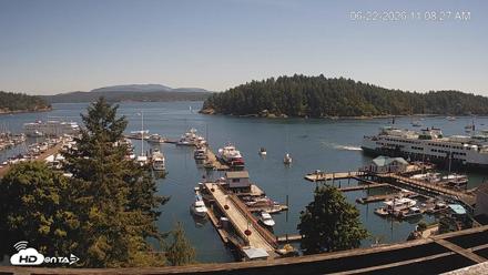 Friday Harbor - San Juan Island Live Webcam - Jun 22, 2026, 11:09am PDT