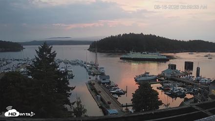 Friday Harbor - San Juan Island Live Webcam - Aug 16, 2026, 6:00am PDT