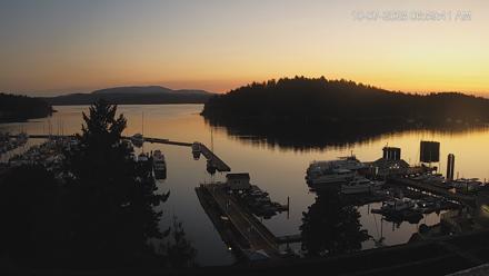 Friday Harbor - San Juan Island Live Webcam - Oct 7, 2025, 7:00am PDT