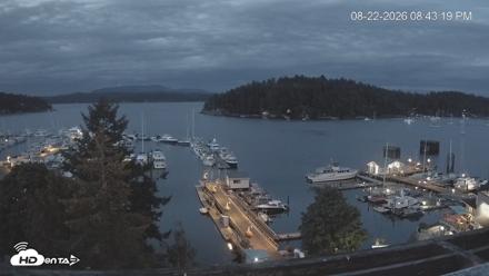 Friday Harbor - San Juan Island Live Webcam - Aug 22, 2026, 8:44pm PDT
