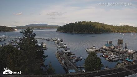 Friday Harbor - San Juan Island Live Webcam - Aug 2, 2026, 6:18pm PDT