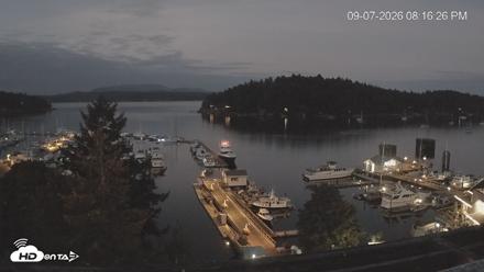 Friday Harbor - San Juan Island Live Webcam - Sep 7, 2026, 8:17pm PDT