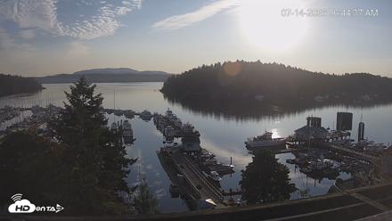 Friday Harbor - San Juan Island Live Webcam - Jul 14, 2026, 6:45am PDT