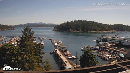 Friday Harbor - San Juan Island Live Webcam - Jun 14, 2026, 10:40am PDT