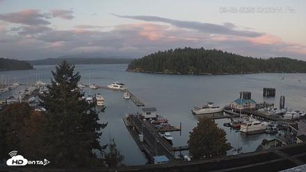 Friday Harbor - San Juan Island Live Webcam - Sep 25, 2026, 7:04pm PDT