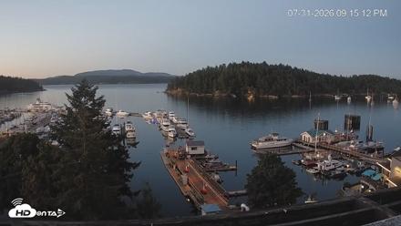 Friday Harbor - San Juan Island Live Webcam - Jul 31, 2026, 9:16pm PDT