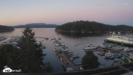 Friday Harbor - San Juan Island Live Webcam - Aug 2, 2026, 8:57pm PDT
