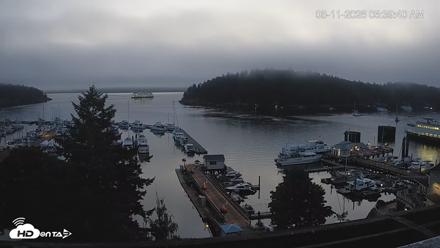 Friday Harbor - San Juan Island Live Webcam - Aug 11, 2026, 5:40am PDT