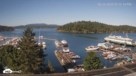 Friday Harbor - San Juan Island Live Webcam - Jun 16, 2026, 5:56pm PDT