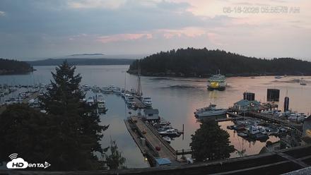 Friday Harbor - San Juan Island Live Webcam - Aug 16, 2026, 5:57am PDT