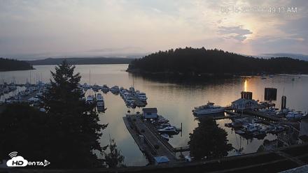 Friday Harbor - San Juan Island Live Webcam - Aug 15, 2026, 6:49am PDT