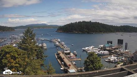 Friday Harbor - San Juan Island Live Webcam - Aug 1, 2026, 1:08pm PDT