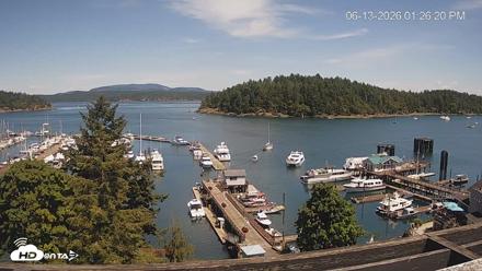 Friday Harbor - San Juan Island Live Webcam - Jun 13, 2026, 1:27pm PDT