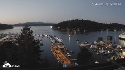 Friday Harbor - San Juan Island Live Webcam - Jul 4, 2026, 9:57pm PDT