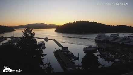 Friday Harbor - San Juan Island Live Webcam - Jun 11, 2026, 5:14am PDT
