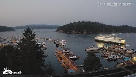 Friday Harbor - San Juan Island Live Webcam - Aug 13, 2026, 8:54pm PDT