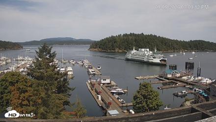 Friday Harbor - San Juan Island Live Webcam - Aug 9, 2026, 3:10pm PDT