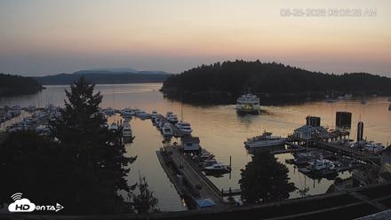 Friday Harbor - San Juan Island Live Webcam - Aug 25, 2026, 6:07am PDT