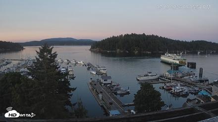 Friday Harbor - San Juan Island Live Webcam - Jul 19, 2026, 9:06pm PDT