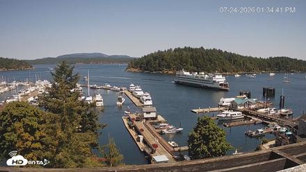 Friday Harbor - San Juan Island Live Webcam - Jul 24, 2026, 1:35pm PDT