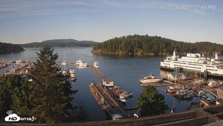 Friday Harbor - San Juan Island Live Webcam - Jun 2, 2026, 7:28pm PDT