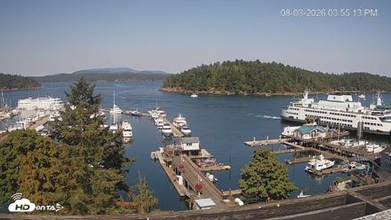 Friday Harbor - San Juan Island Live Webcam - Aug 3, 2026, 3:55pm PDT